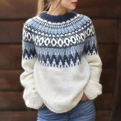 Sunniva | Genser med mønster