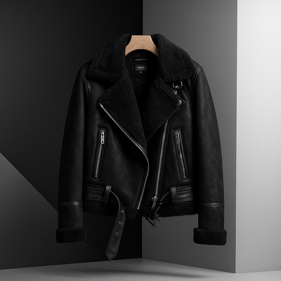 Anna | Vinterdrøm Shearlingjakke