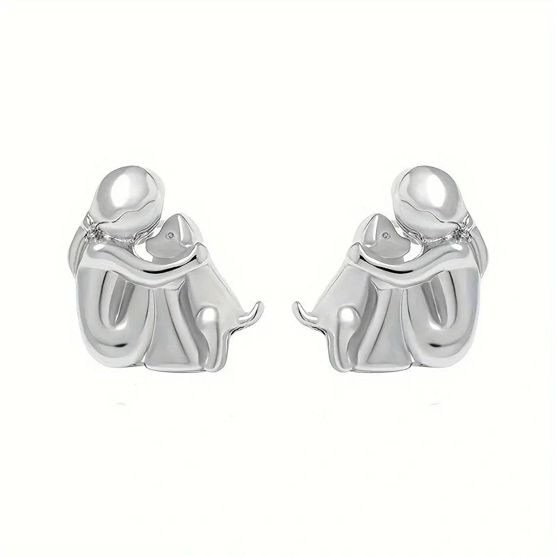 Boucles d’Oreilles Hug Argent & Or