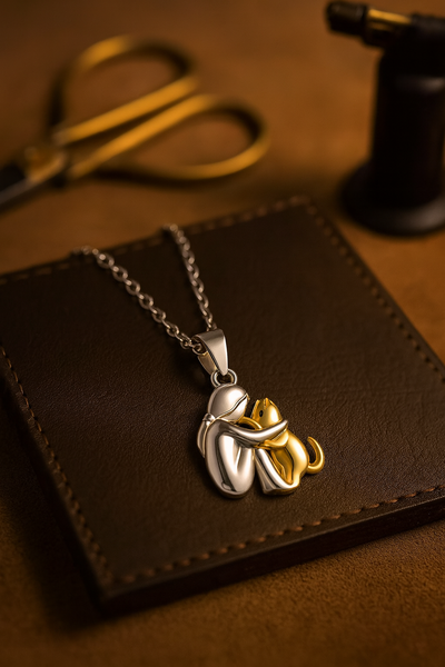 Lysning | Halskjede med katteanheng