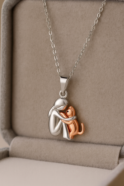 Lysning | Halskjede med katteanheng