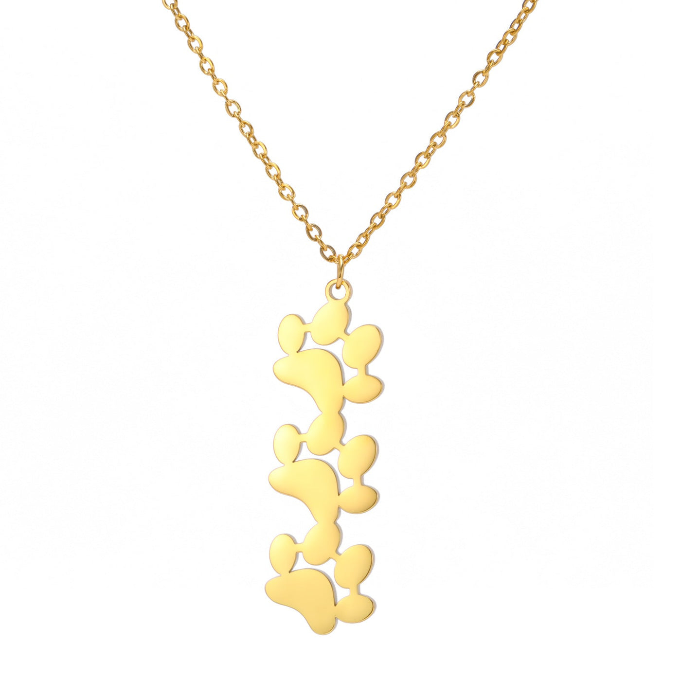 Elin | Min Pälsvän – Halsband med Tassavtryck