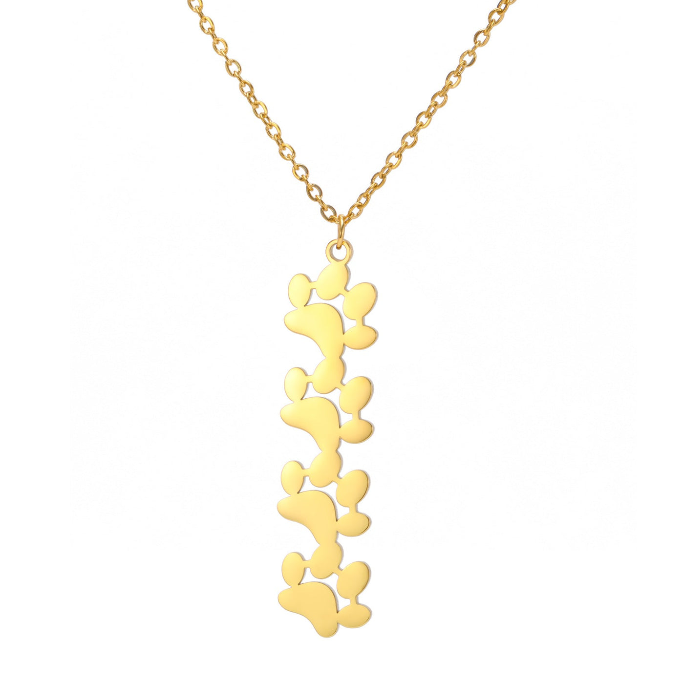 Elin | Min Pälsvän – Halsband med Tassavtryck