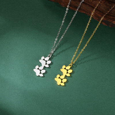 Elin | Min Pälsvän – Halsband med Tassavtryck