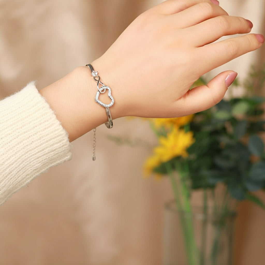 Hjertebånd | Mor-datter-armbånd