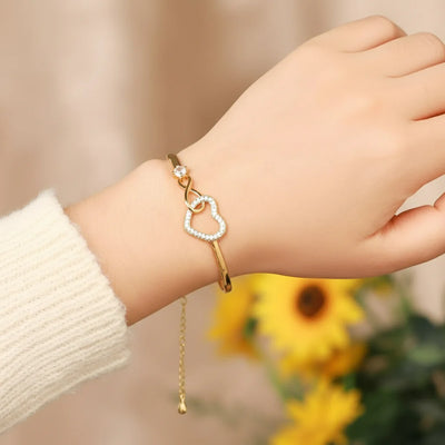 Hjertebånd | Mor-datter-armbånd