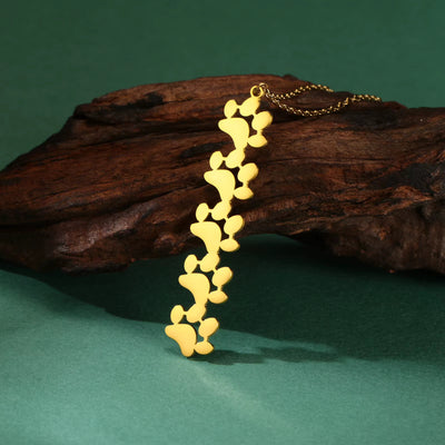 Elin | Min Pälsvän – Halsband med Tassavtryck