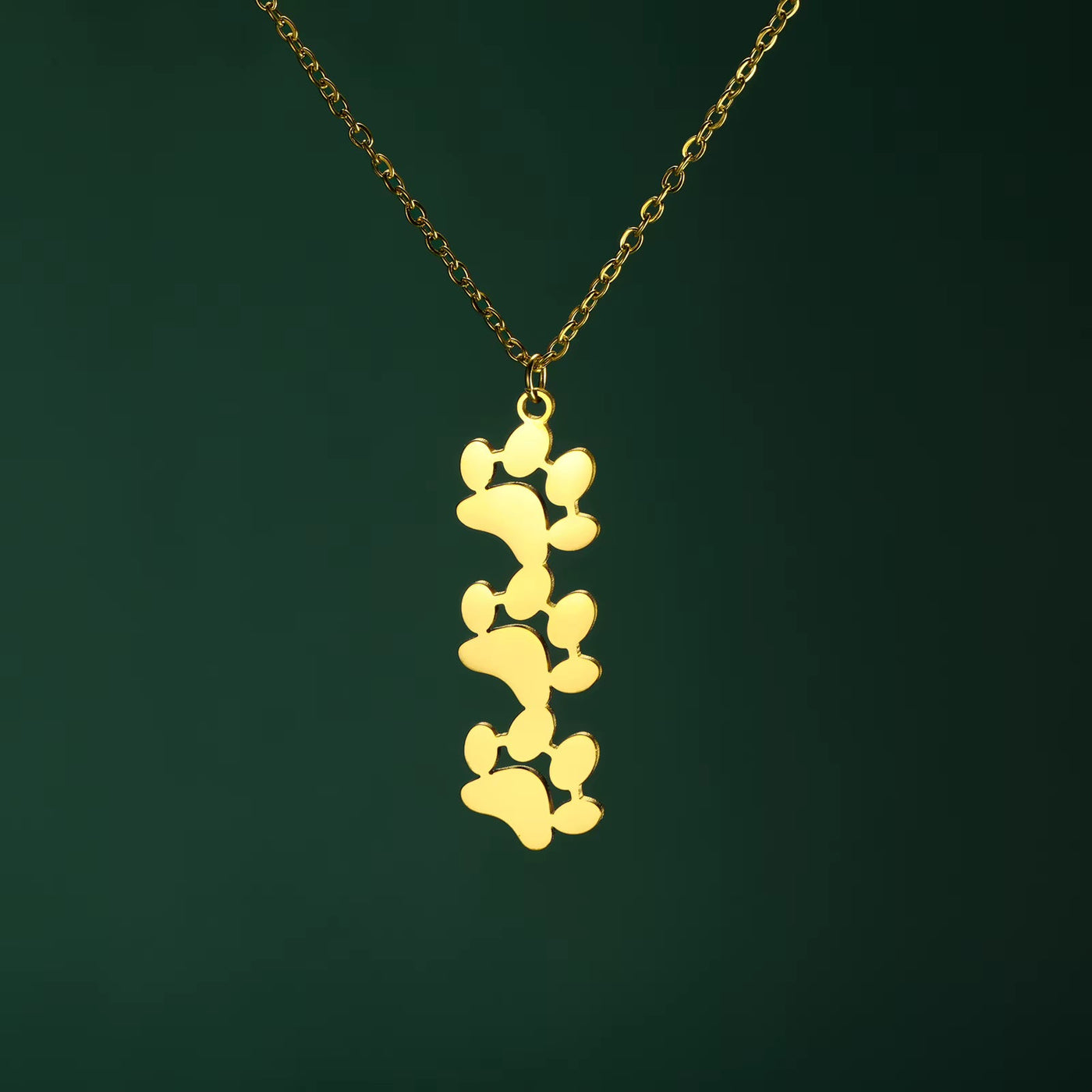 Elin | Min Pälsvän – Halsband med Tassavtryck