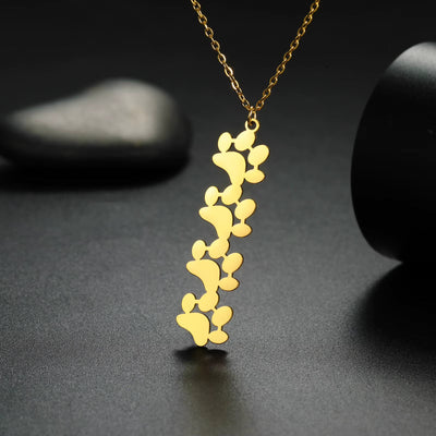 Elin | Min Pälsvän – Halsband med Tassavtryck