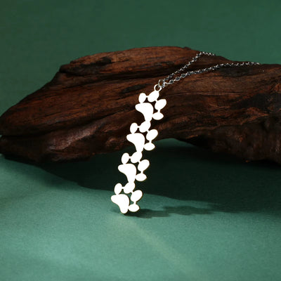 Elin | Min Pälsvän – Halsband med Tassavtryck