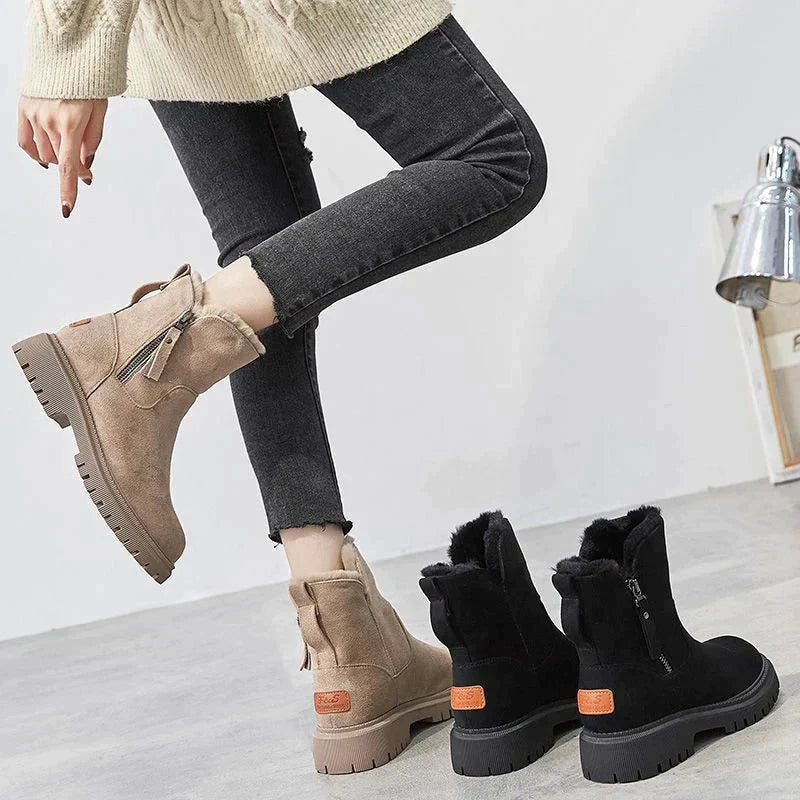 Olivia | Ankel Boots – Varme, Stilige & Komfortable